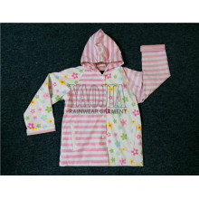 Popular Style Beautiful Kids Rain Jacket with PU Coating